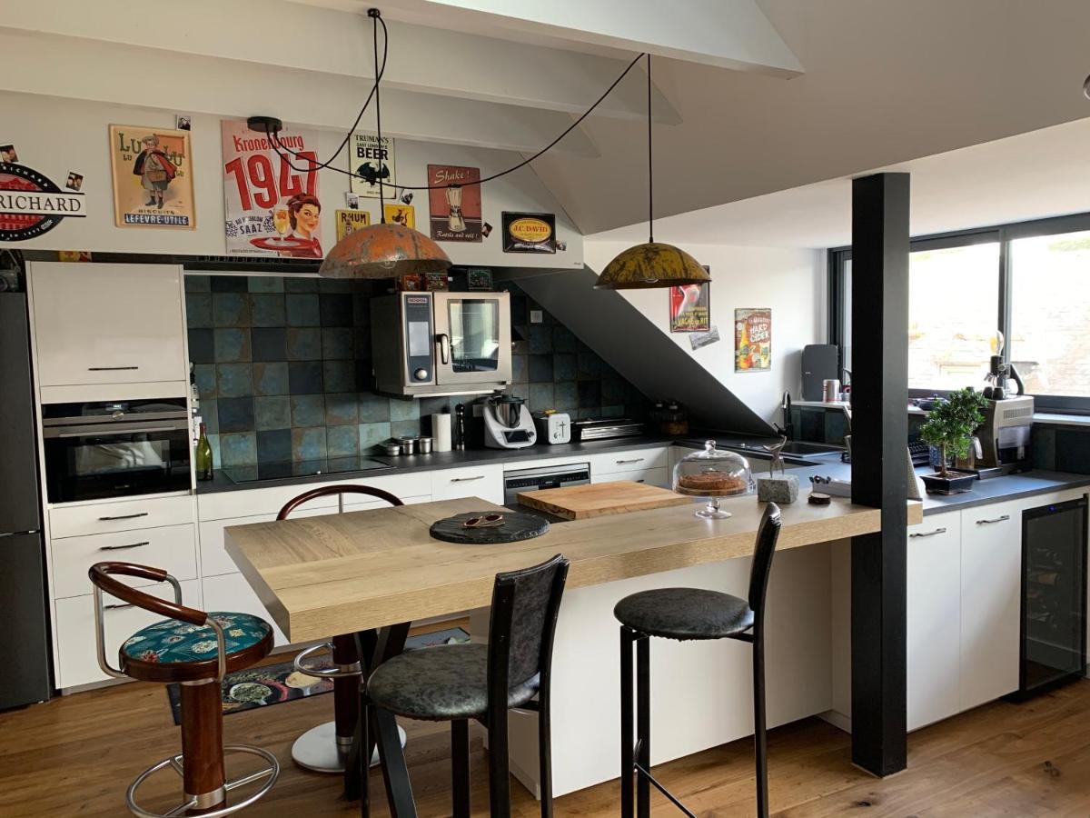 Appartement 3 Chambres Centre Ville Et 100M De La Mer 孔卡尔诺 外观 照片